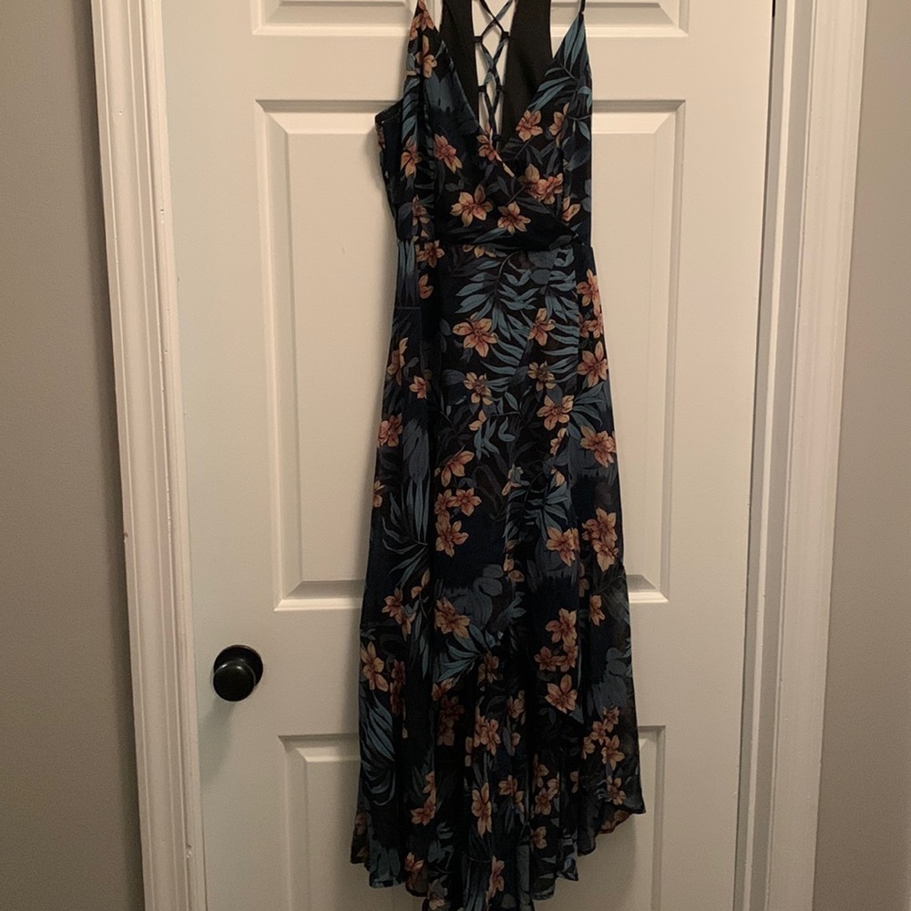 Long floral dress